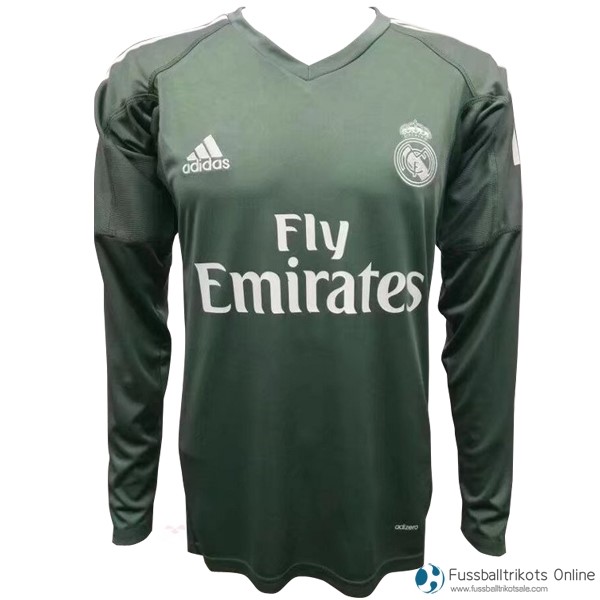 Real Madrid Trikot Heim ML Torwart 2017-18 Fussballtrikots Günstig